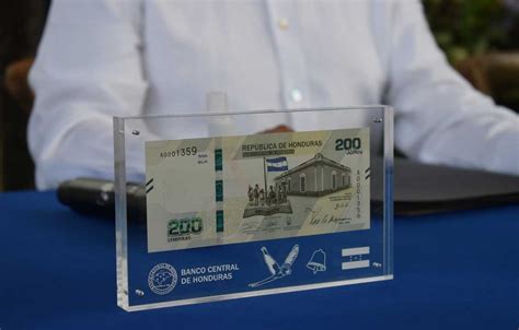 BCH presentó oficialmente el diseño del nuevo billete de 200