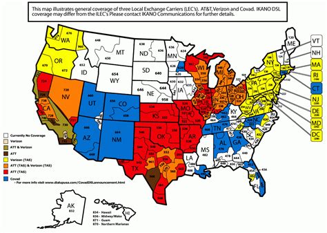 At&t Florida Coverage Map - Printable Maps