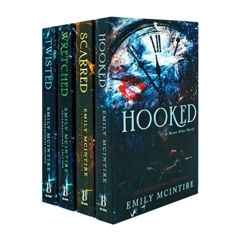 Emily McIntire Never After Series Collection 4 Books Set Hooked