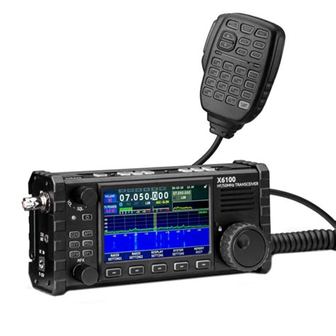 Xiegu X6100 Portable Hf Amateur Radio Transceiver Unicom Radio