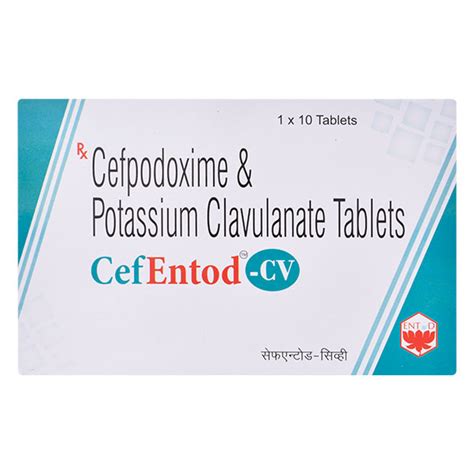 Buy CEFENTOD CV Tablet 10 S Online At Upto 25 OFF Netmeds