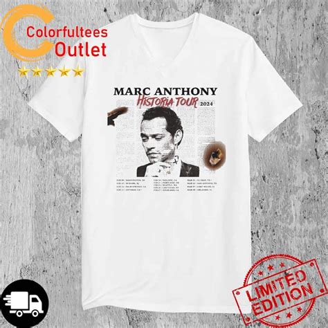 Official Marc Anthony Historia Tour 2024 Sweater Colorfulteesoutlet