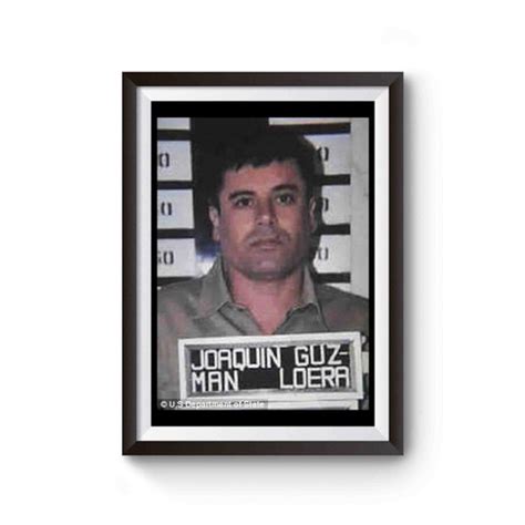 El Chapo Mugshot Poster