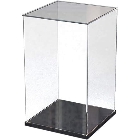 Amazon Clear Acrylic Display Case Assemble Countertop Box For