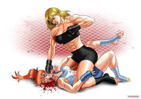 Read Catfight Boxing Wrestling Art Hentai Porns Manga And