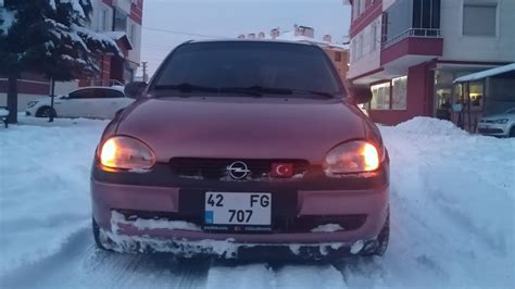 23 DEGREE COLD START OPEL CORSA B 1999 JUST WATCH YouTube