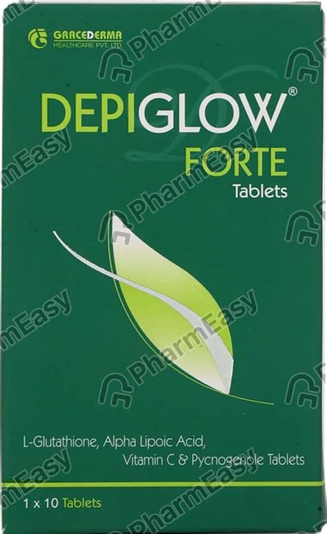 Buy Depiglow Forte Strip Of 10 Tablets Online At Flat 15 Off Pharmeasy