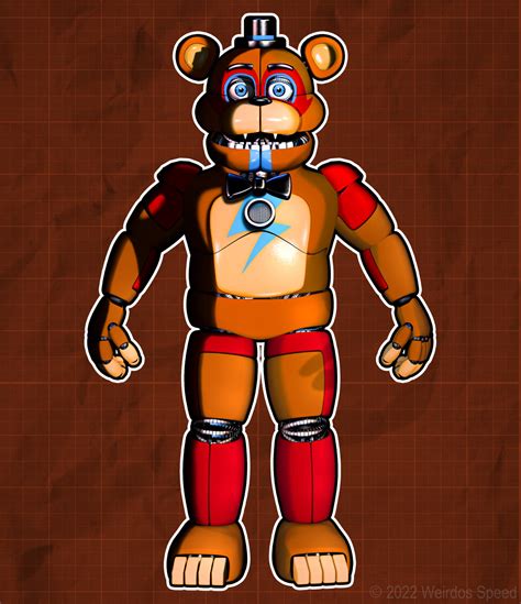 Funtime Glamrock Freddy By Weirdoss7 On Deviantart