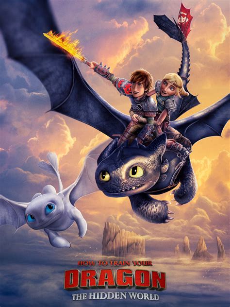 How To Train Your Dragon Poster Joel Jensen Art