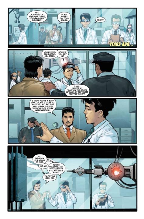 Tony Stark Comic