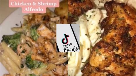 How To Make Chicken Alfredo Easy Recipes Tiktok Compilation Youtube