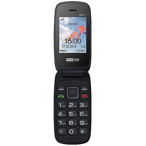 Maxcom Comfort MM817 Dual Sim Nero CSmobiles CSmobiles