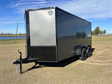 7x14 Tandem Axle Enclosed Cargo Trailer Best Quality Trailers For Sale In Tifton Ga Direct