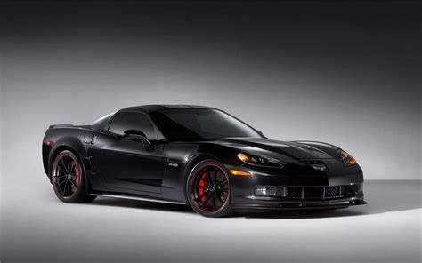 Black C6 Corvette Logo