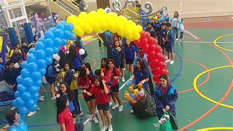 Desfile de inauguración de Olimpiadas 2018 Cuarto secundaria