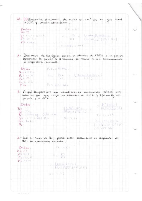 Solution Ejercicios Teor A Cin Tica De Los Gases Serway Studypool