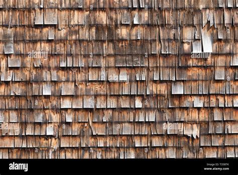 La textura de las tejas de madera Fotografía de stock Alamy