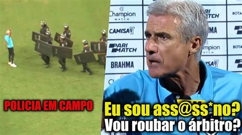 Lu S Castro Desabafa Sobre A Policia Em Campo Ap S Botafogo X Flamengo