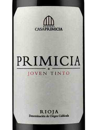 Bodegas Casa Primicia JT Joven Tinto Vivino US