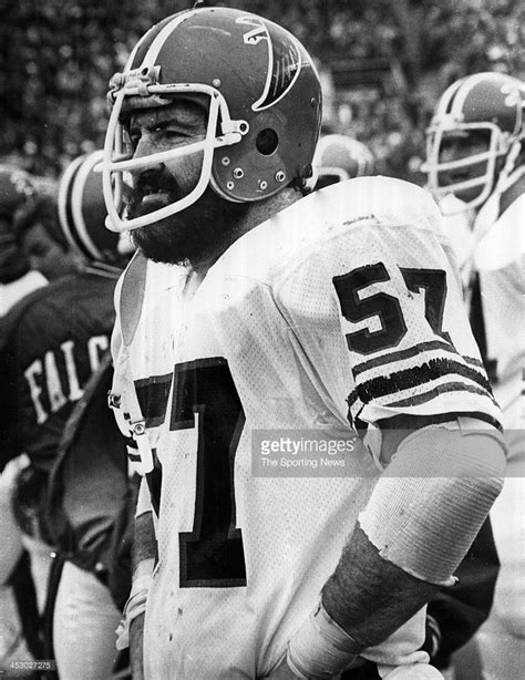 Jeff Van Note Of The Atlanta Falcons Circa In Atlanta Georgia