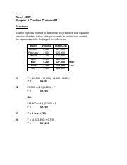 Chapter Practice Problems Solutions Pdf Acct Chapter