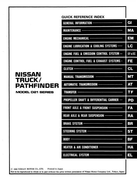 Service Manual Nissan Pathfinder Pdf