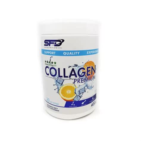 SFD Collagen Premium smak pomarańczowy proszek 400 g opinie skład