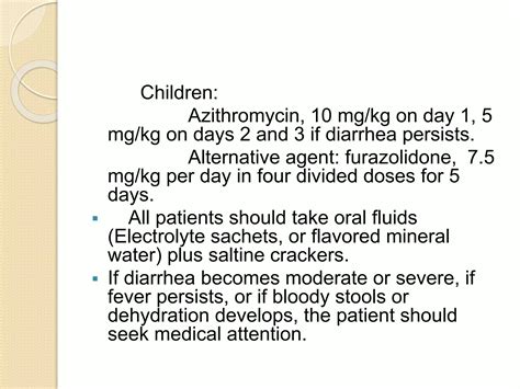 Gastroenteritis Pharmacotherapy Ppt