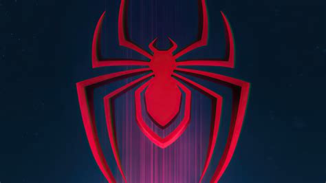 2560x1440 Spider Man Miles Morales Logo 1440P Resolution ,HD 4k ...