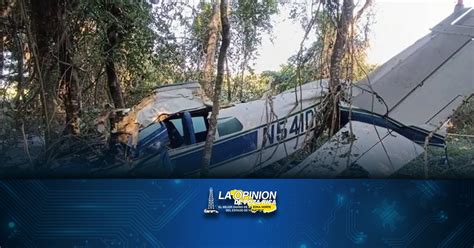 Se Desploma Avioneta En Puerto Vallarta Hay Dos Lesionados