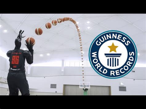 Toyota entra para o Guinness Book robô craque no basquete