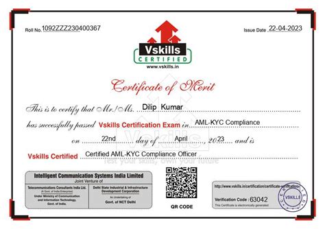 Dilip Kumar Certified Aml Kyc Compliance Officer