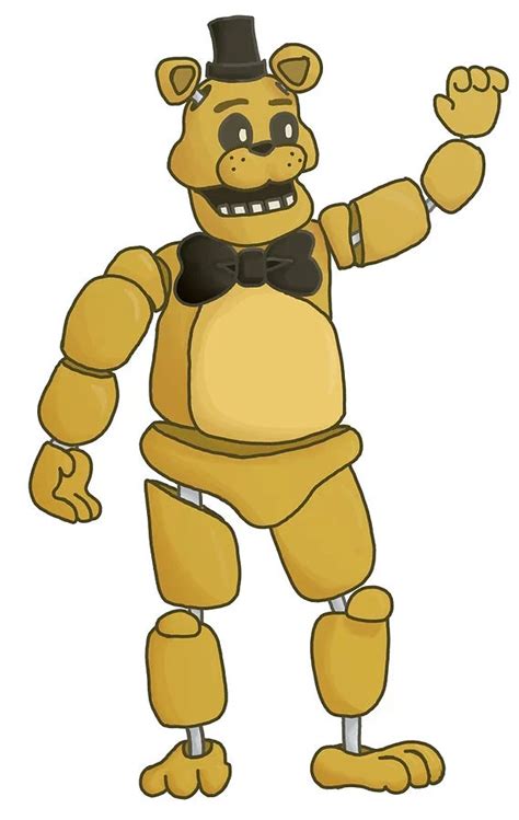 Golden Fred Bear By Thechosen588 On Deviantart