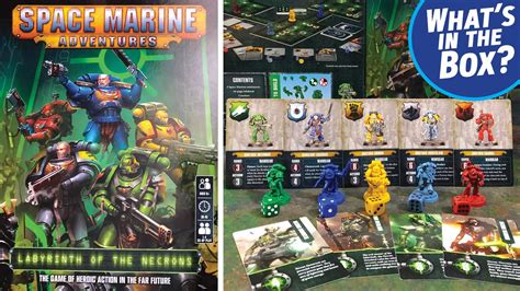 Games Workshop SPACE MARINE ADVENTURES LABYRINTH OF THE NECRONS