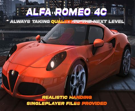 Gta V Solo Vehicle Alfa Romeo C Fivem Ready High Quality Optimized