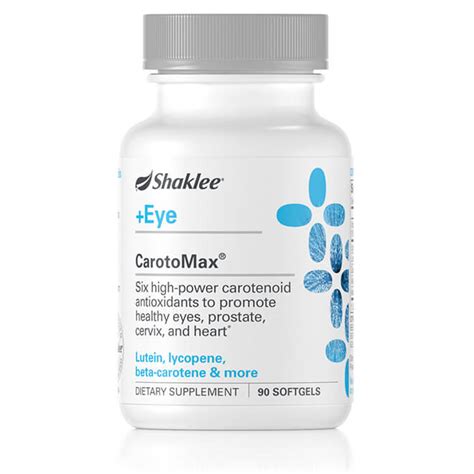 Carotomax 90 Count Supplement For Healthy Vision Shaklee