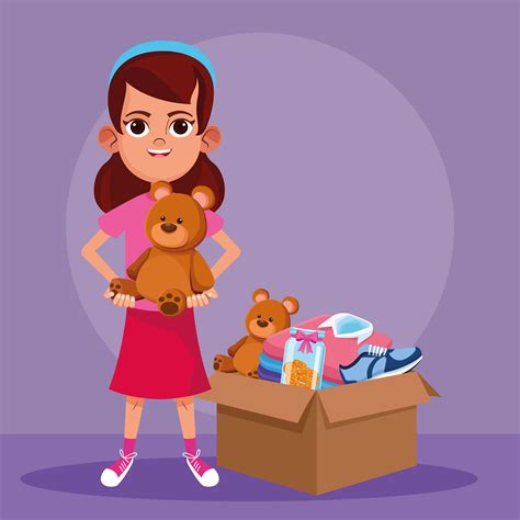 Kid Donation And Charity 657387 Vector Art At Vecteezy