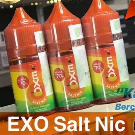 Jual Liquid Exo Salt Nic By Monk Exotic Mango Saltnic Original