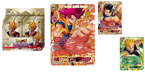 Dragon Ball Super Power Absorbed Collector Booster Gold Cards Pt