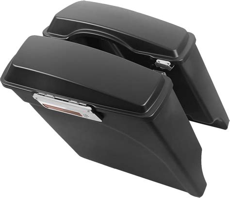 Amazon Tcmt Stretched Hard Saddle Bags Latch Fit For Harley