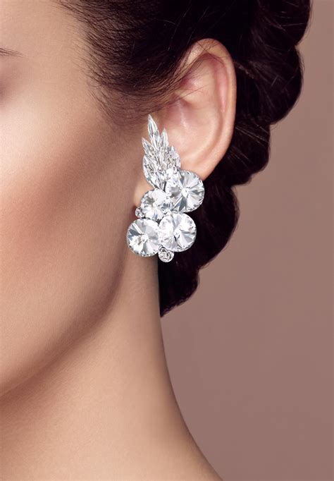 Rhinestone Earring Cst Rhinestone Jewelry