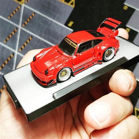 Custom Hotwheels Porsche Rwb With Bbs Wheels