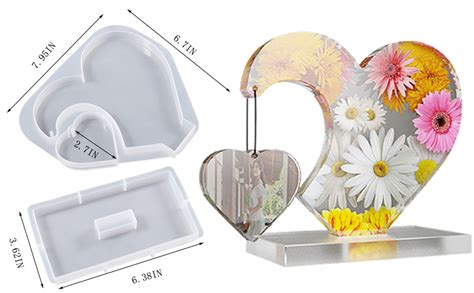 Amazon Heart Resin Molds For Photo Frame Heart Picture Frames