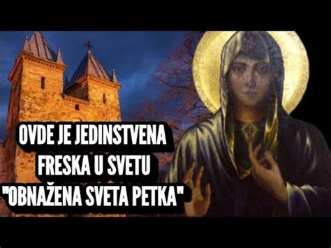 U Ovoj Srpskoj Svetinji Krije se Jedinstvena Freska na Čitavom Svetu