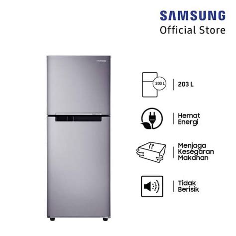 Jual Kulkas Samsung 2 Pintu Inverter No Frost 210 Liter Rt19m300bgs