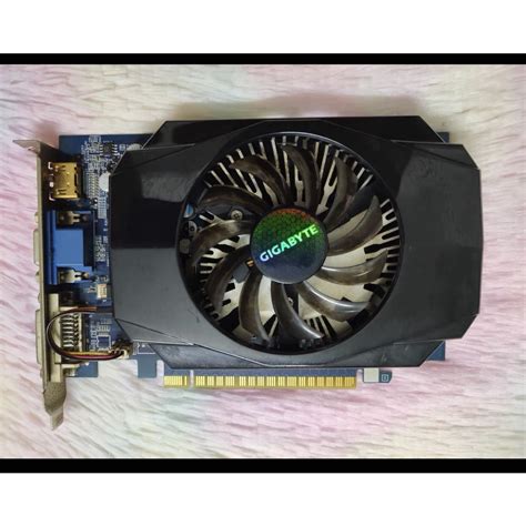 Placa Gráfica De Computador De Mesa Gigabyte GT 430 1G DDR3 Shopee Brasil