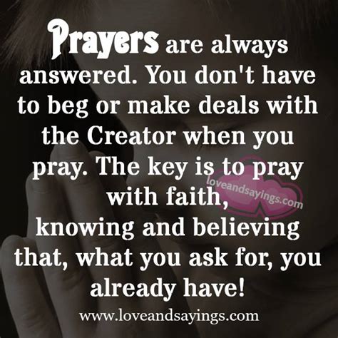 Answered Prayers Quotes. QuotesGram