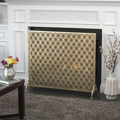 Christopher Knight Home Ellias Single Panel Fireplace Screen By