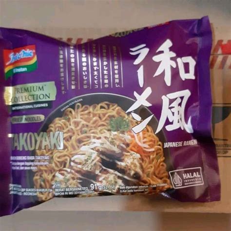 Jual INDOMIE Mie Instant Premium Collection Ramen Goreng Rasa Takoyaki