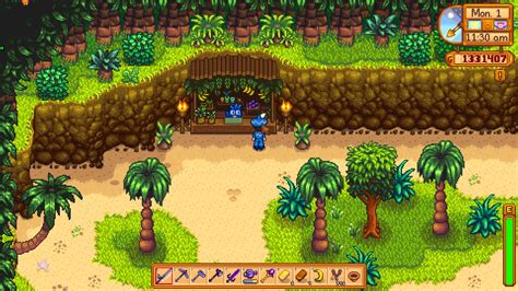 Golden Walnuts Unlocks on Ginger Island - Stardew Valley - Hold to Reset